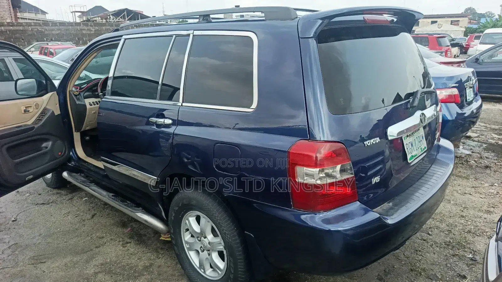 Toyota Highlander Limited V6 AWD 2003 Blue