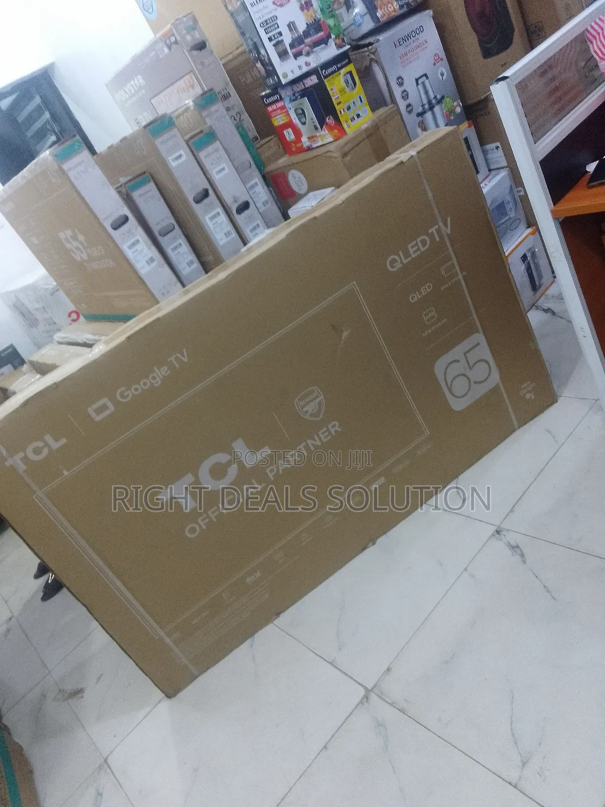 Epic Viewing Redefined – TCL 65" Qled Smart Tv With Onkyo Audio Tv