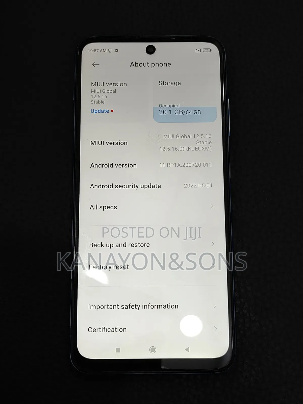 Xiaomi Redmi 10 64 GB Blue