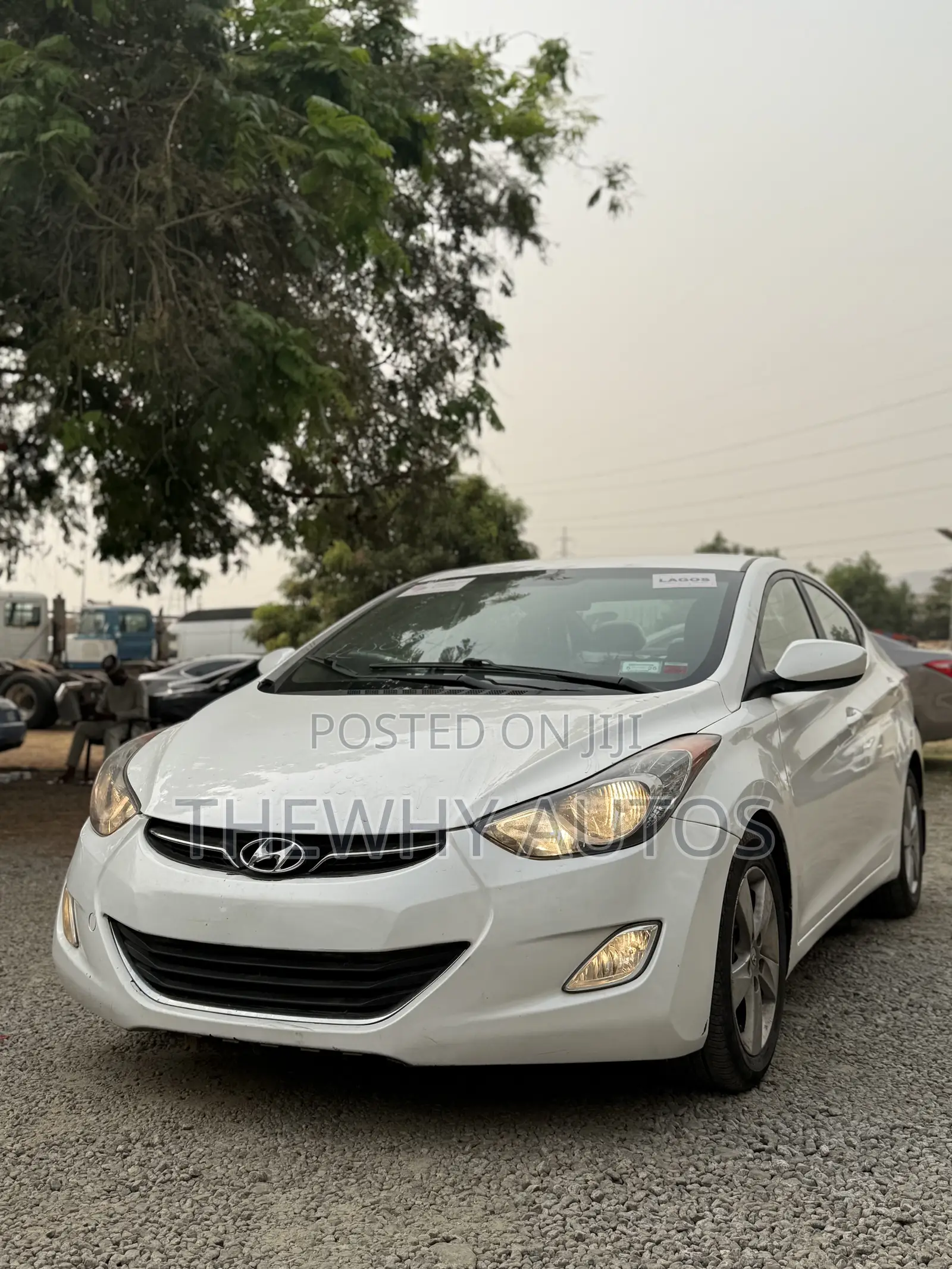 Hyundai Elantra Sport 4dr Sedan (2.0L 4cyl 6A) 2014 White