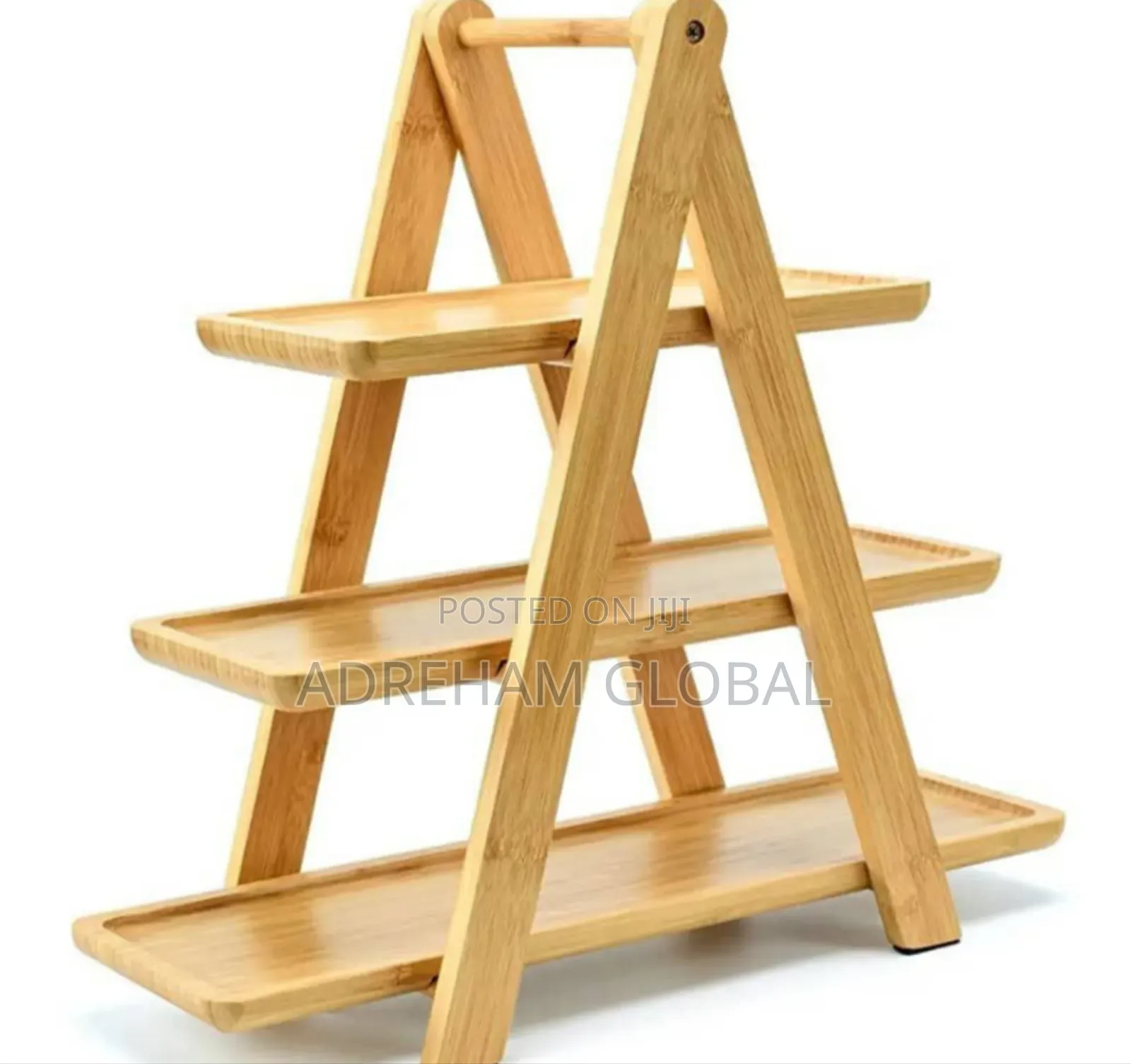 Multifunctional 3tier Wooden Buffet Platter,Food Pastry Serving Tray