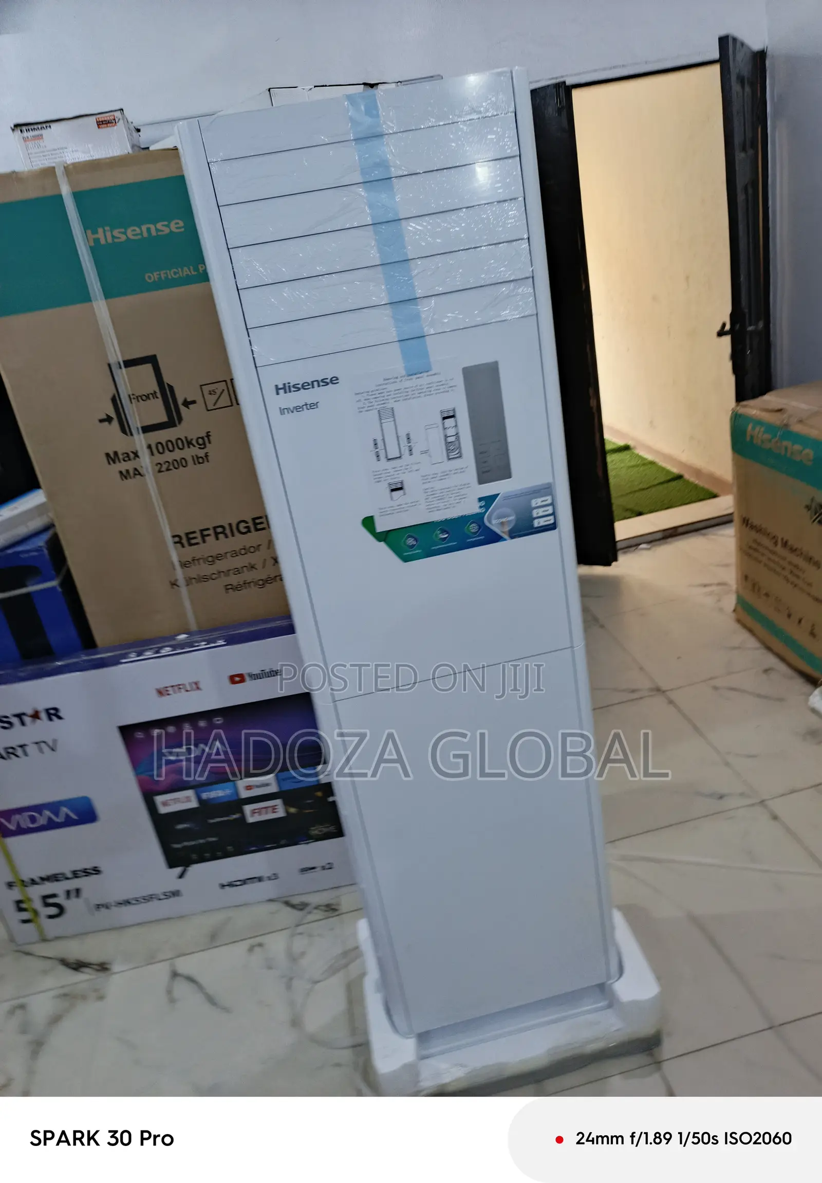 Hisense Inverter Floor Standing Ac – 3 Horsepower