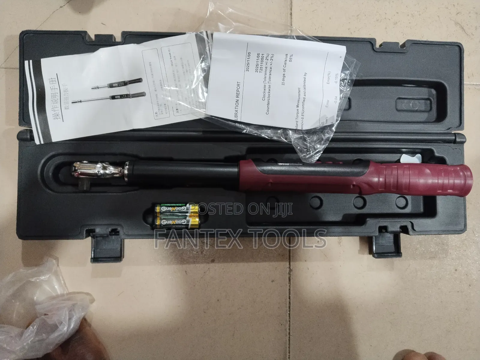 Digital Torque Wrench 6.8-135 Nm 3/8"