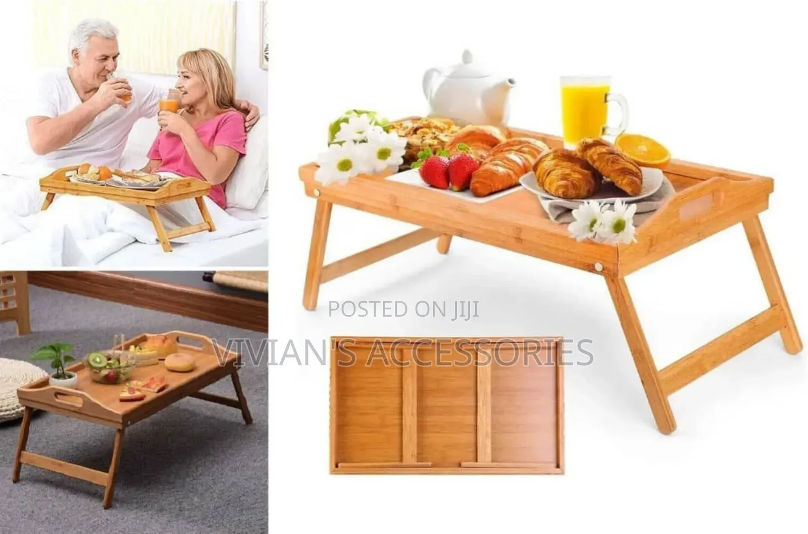 Breakfast in Bed Serving Tray