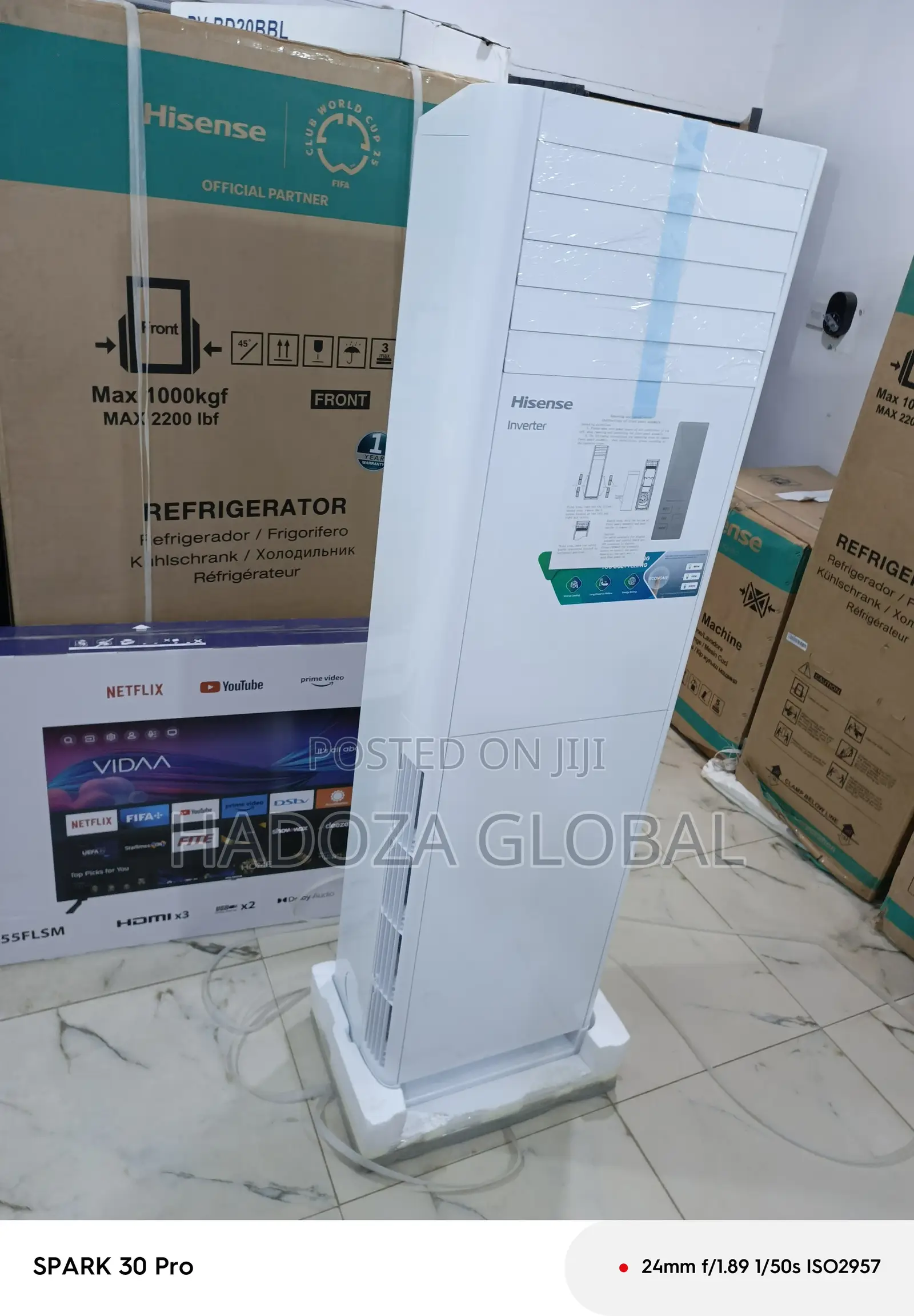 Floor Standing Ac By Hisense – 3hp Inverter Model