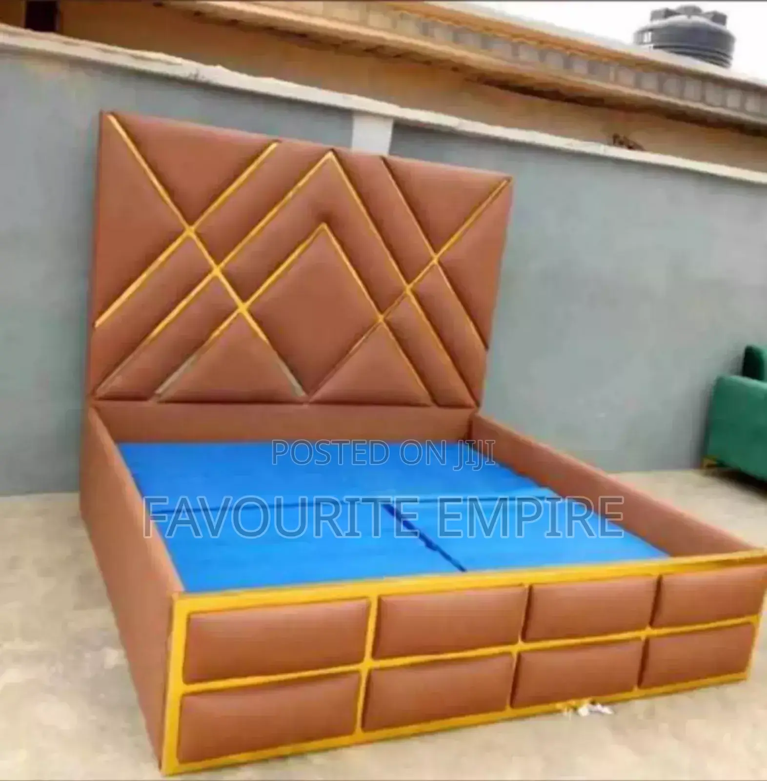 Beautiful Padded Bed