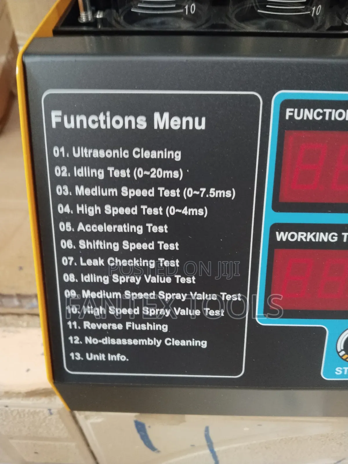 Fuel Injector Cleaner and Tester.