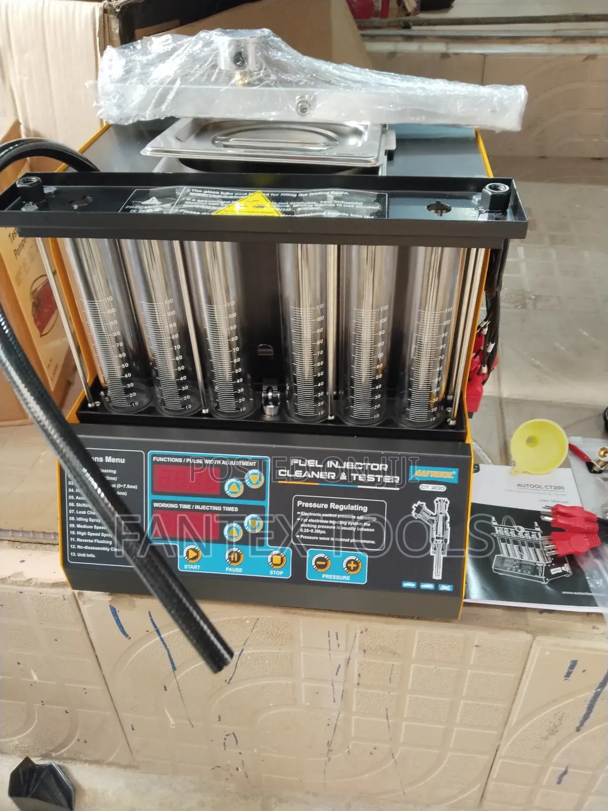 Fuel Injector Cleaner and Tester.