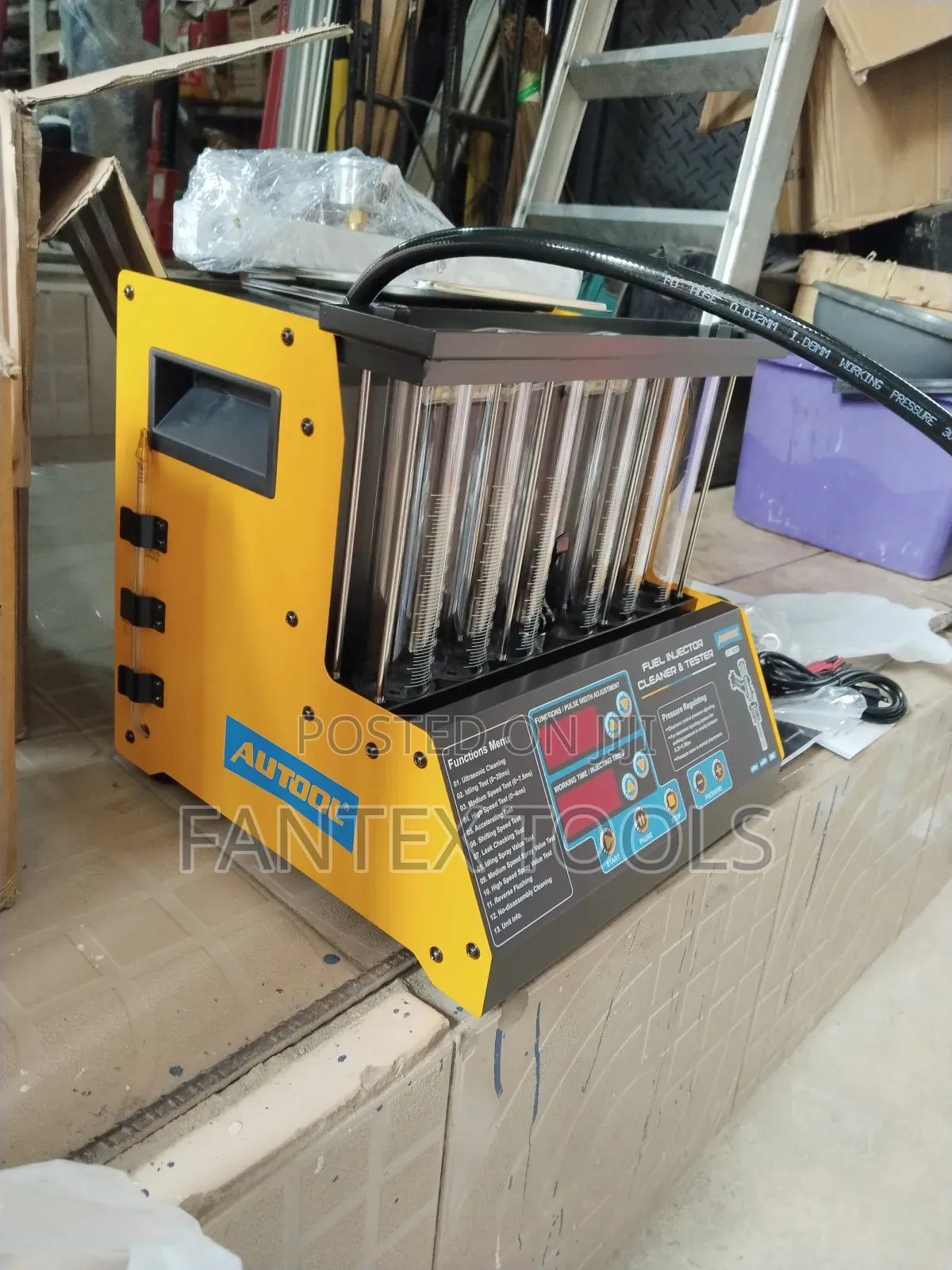 Fuel Injector Cleaner and Tester.