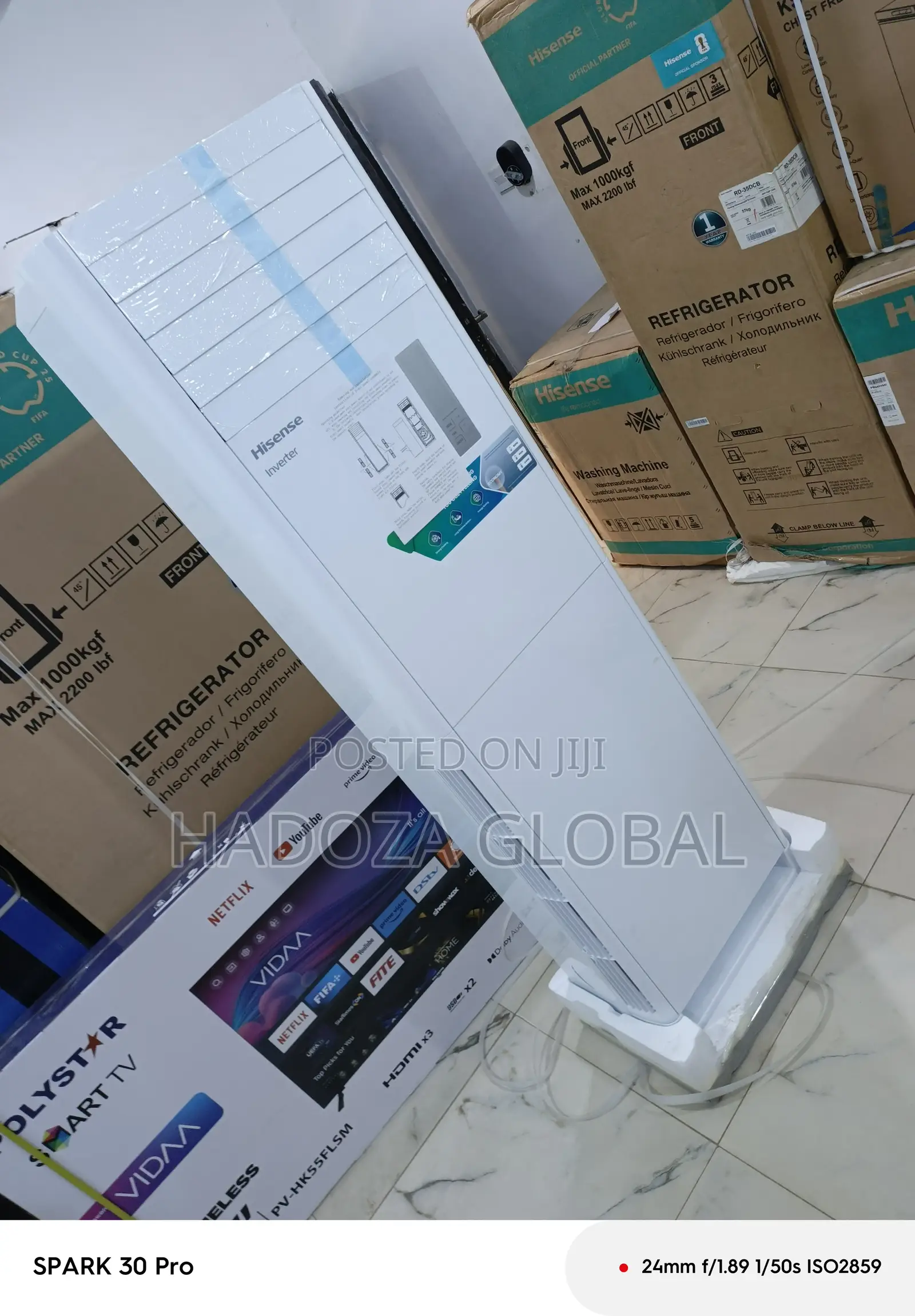 Hisense Floor Standing Ac 3hp With Smart Inverter