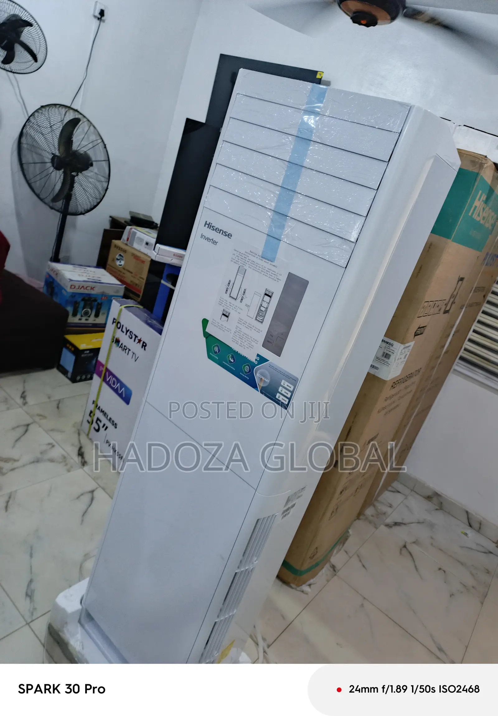 Floor Standing Hisense Ac – 3.0hp Inverter Version