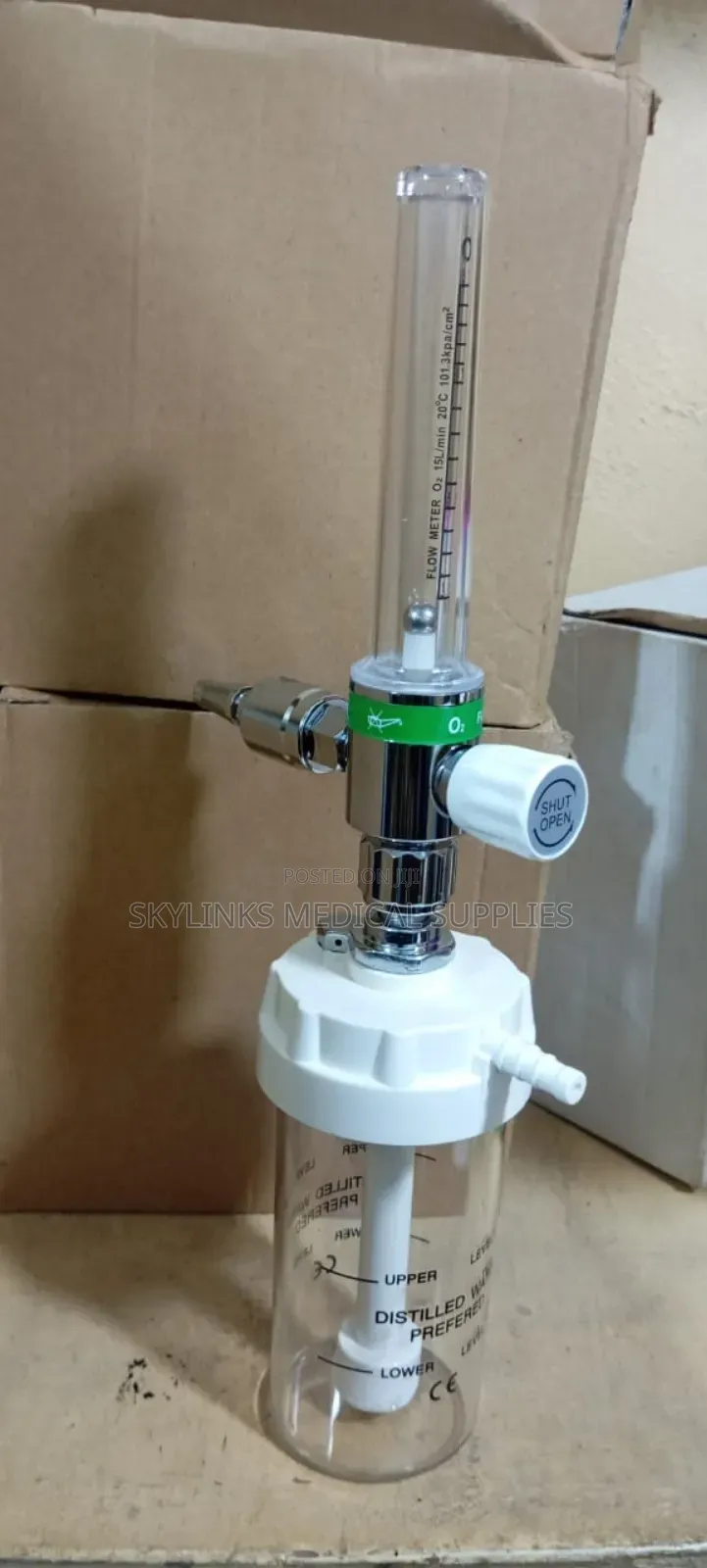 Pin Type Oxygen Regulator Guage