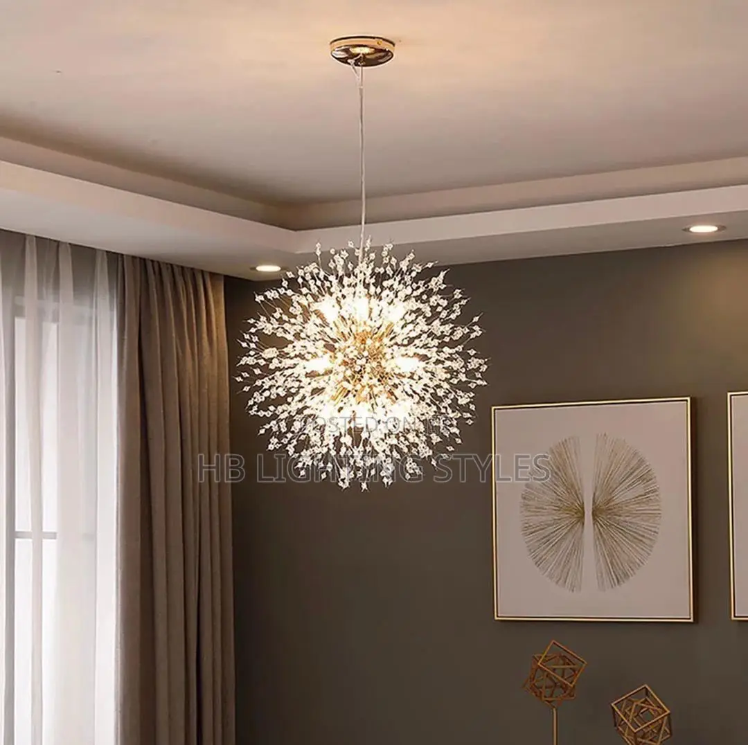 600mm Modern Crystal G9 Dandelion Chandelier