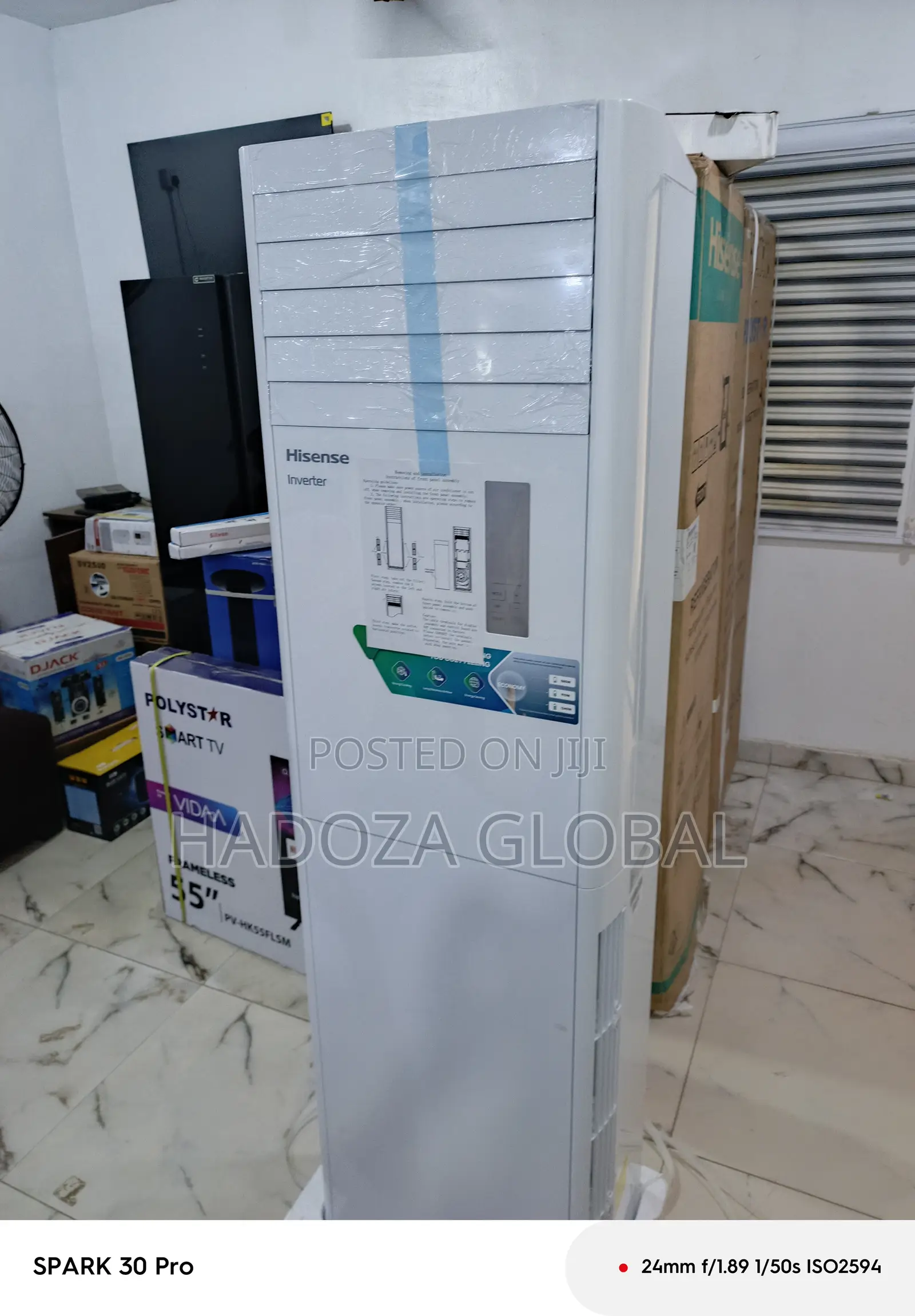 Hisense Large Capacity 3.0hp Standing Inverter Ac