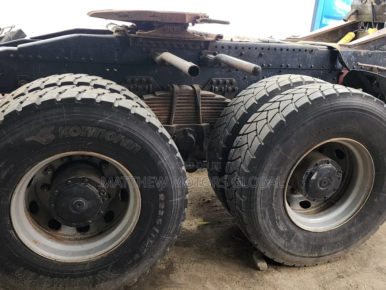 Clean Foreign Used Man Diesel 10 Tyres Trailer Head