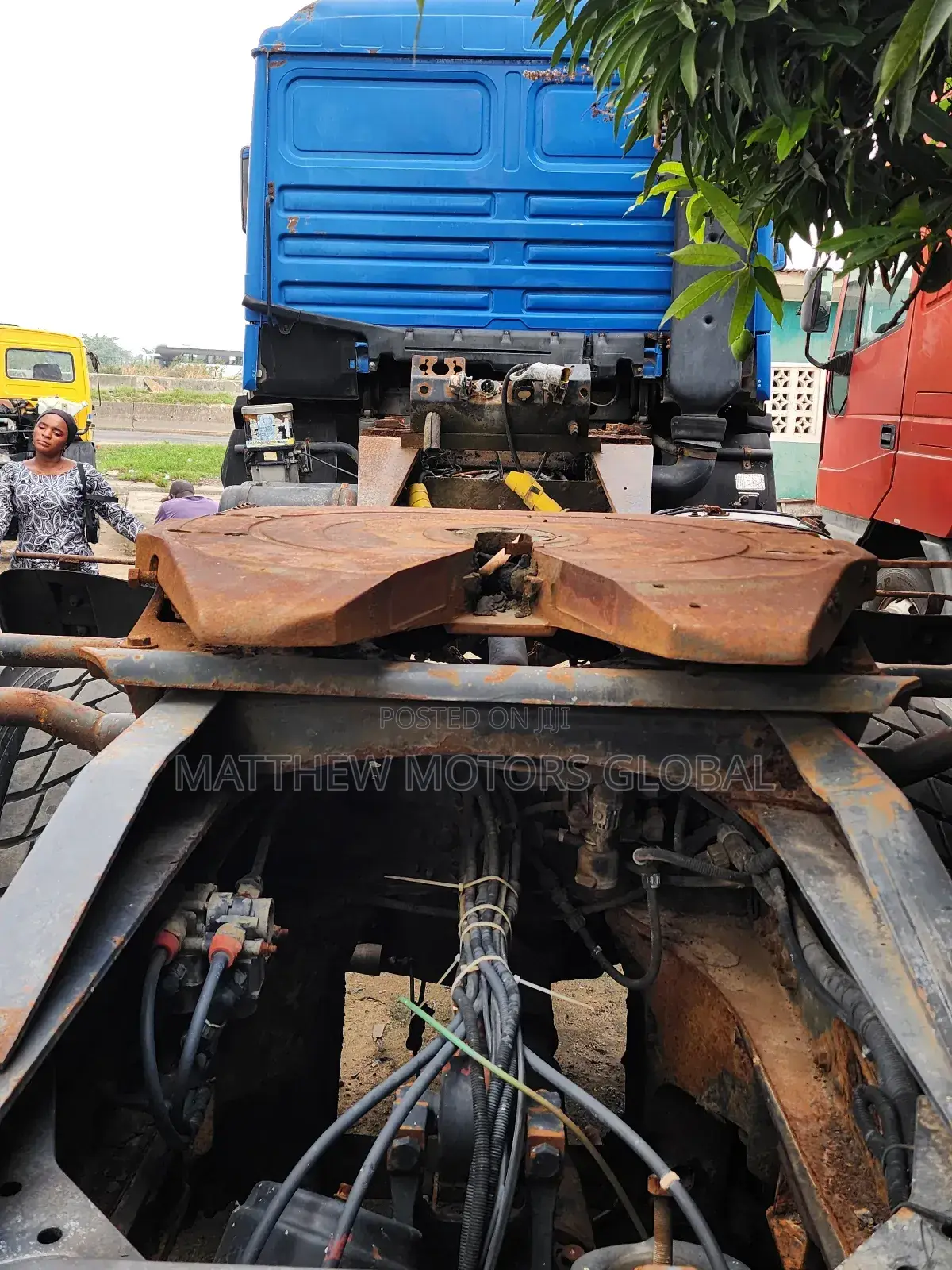 Clean Foreign Used Man Diesel 10 Tyres Trailer Head