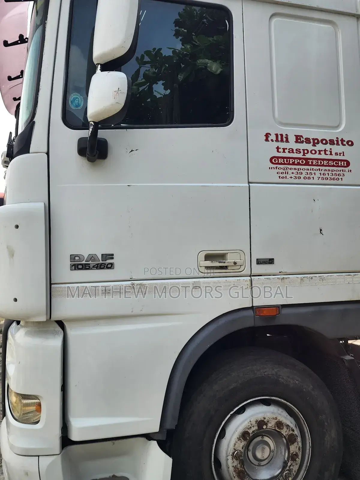 Clean Foreign Used Daf Xf Truck Head Euro5