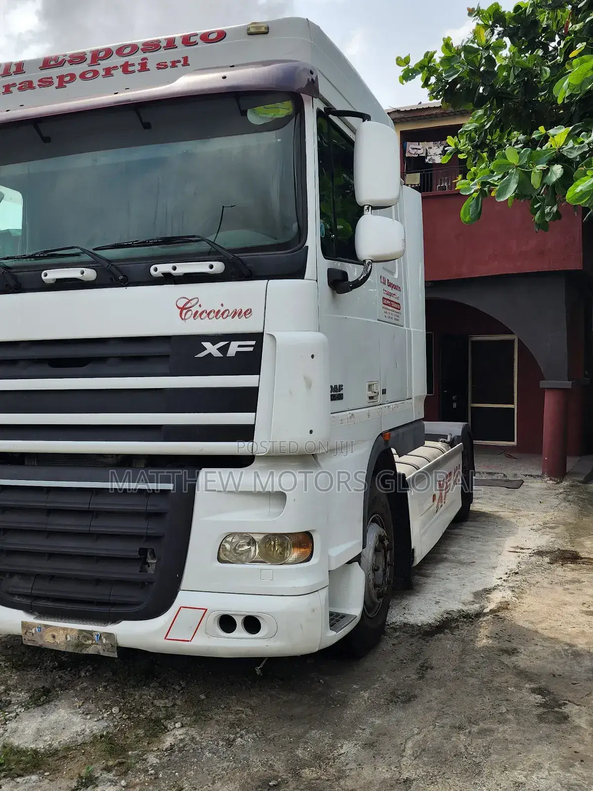 Clean Foreign Used Daf Xf Truck Head Euro5