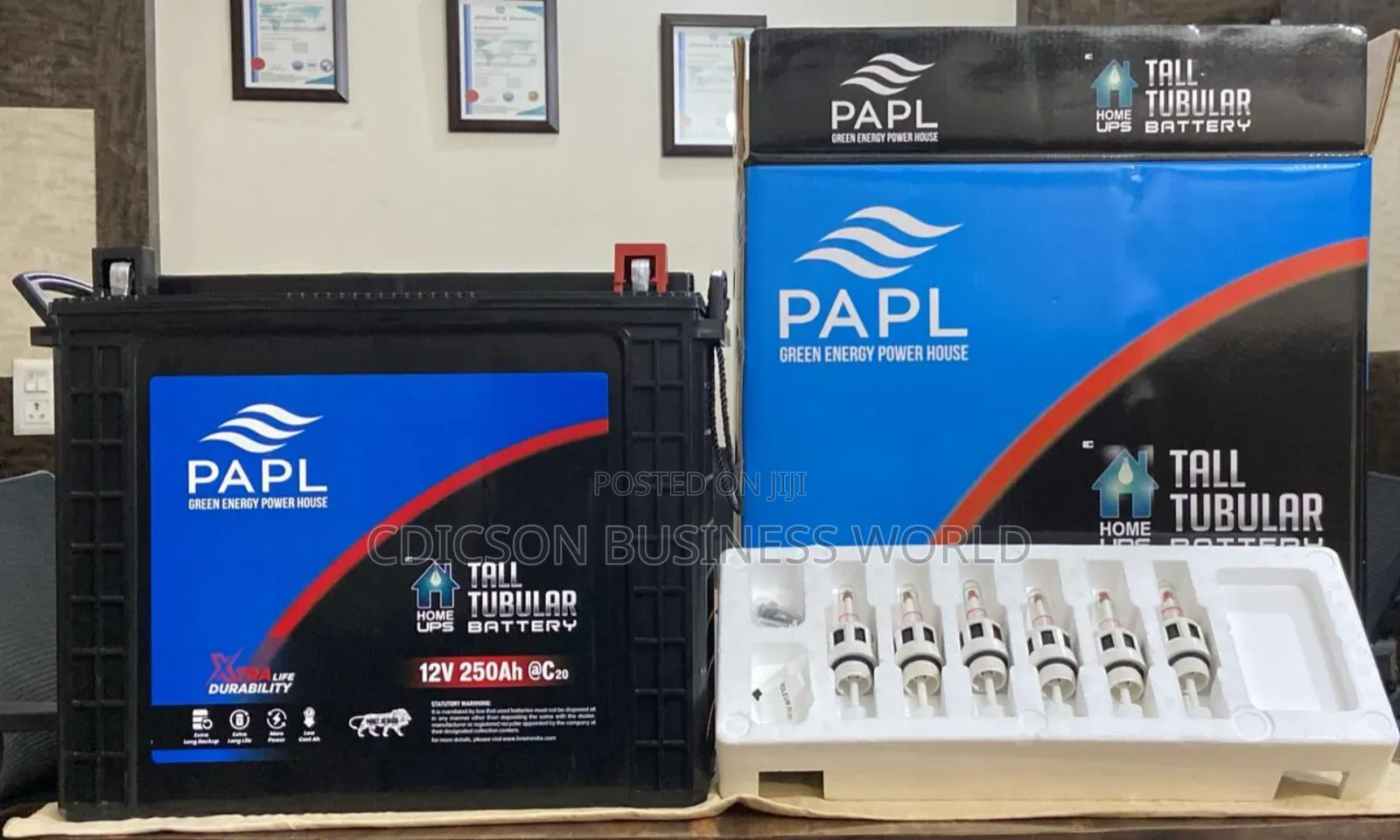 Solar Battery Papl 12v 250ah