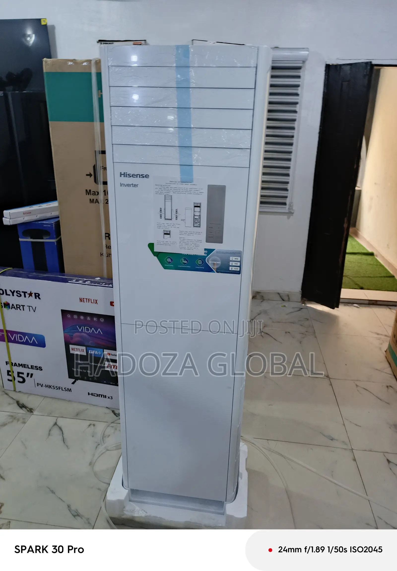 Hisense Inverter Floor Standing Air Conditioner (3hp)