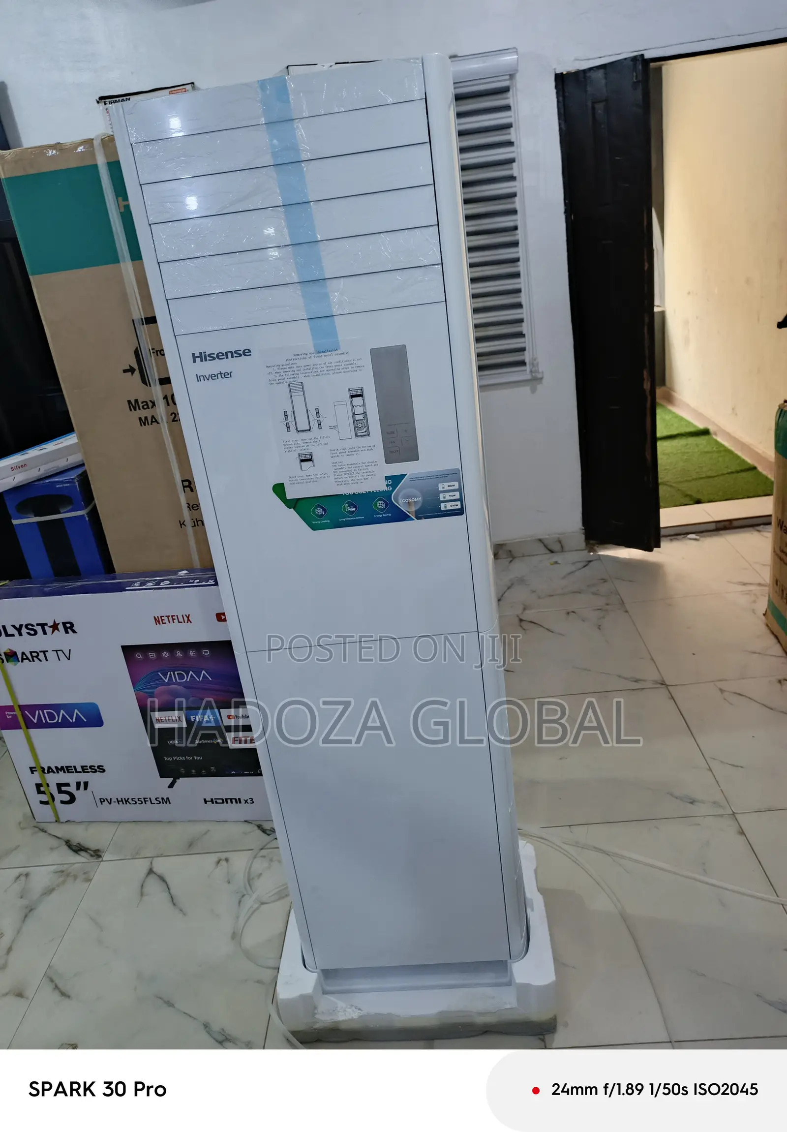 Hisense 3hp Inverter Ac With Strong Cooling Power