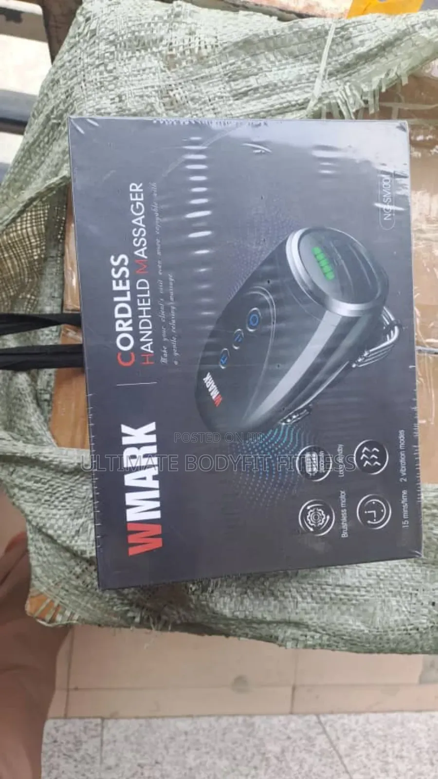 Brand New Wmark Cordless Handheld Massager Ng-sm001