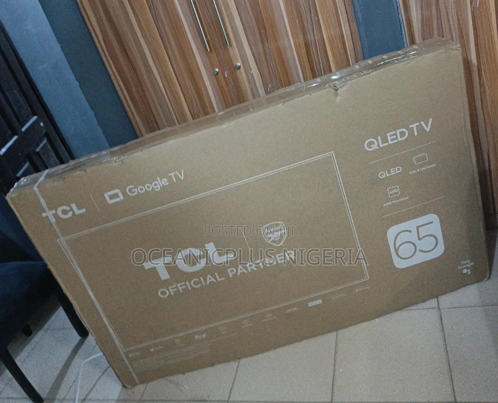 TCL 65′′ Uhd Qled Smart Tv Unit