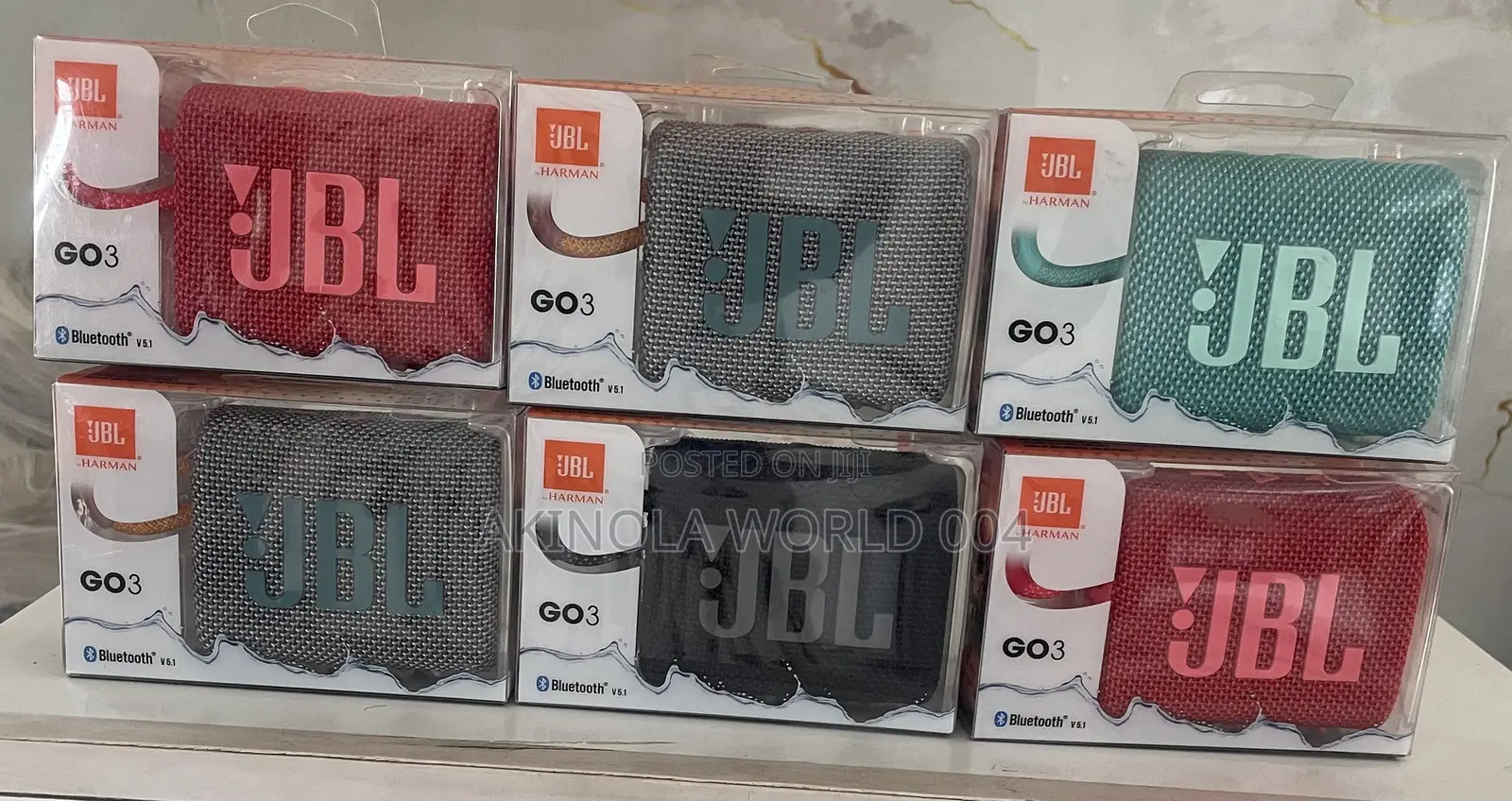 Brand New JBL Go 3 Bluetooth Speaker