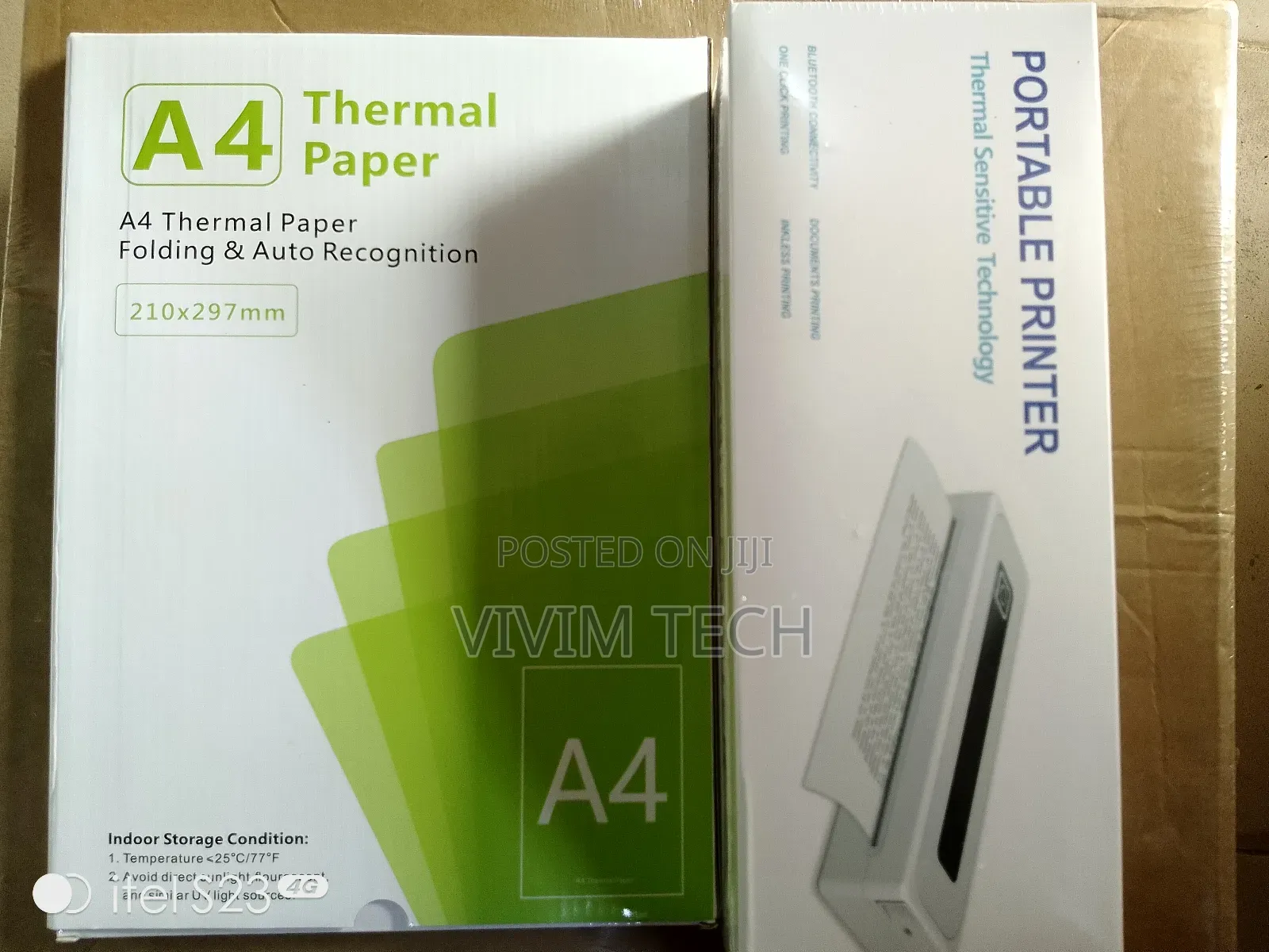 Portable A4 Thermal Printer And Paper