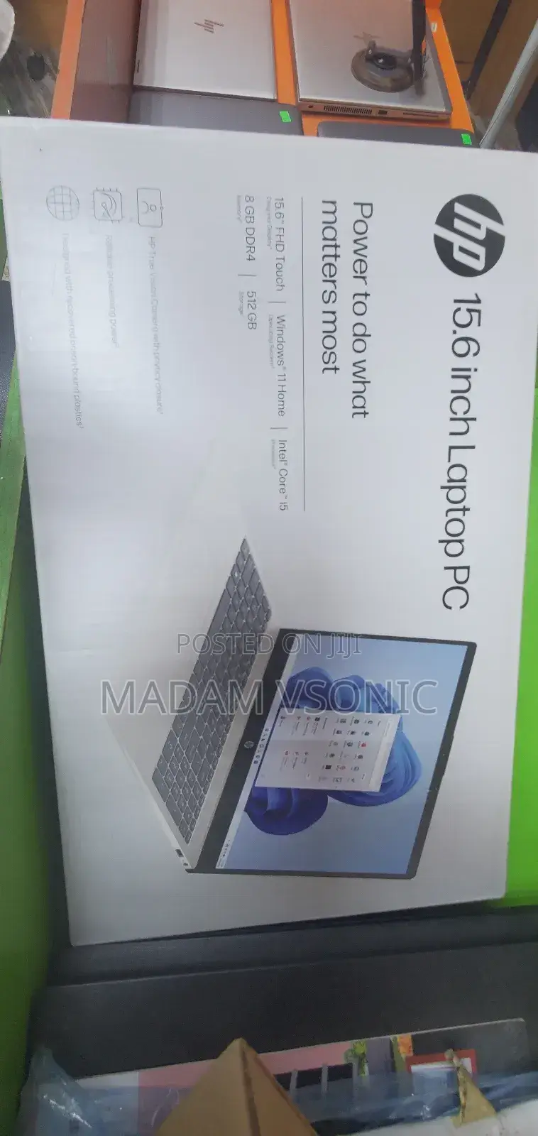 New Laptop HP 15 8GB Intel Core Ultra 5 SSD 512GB