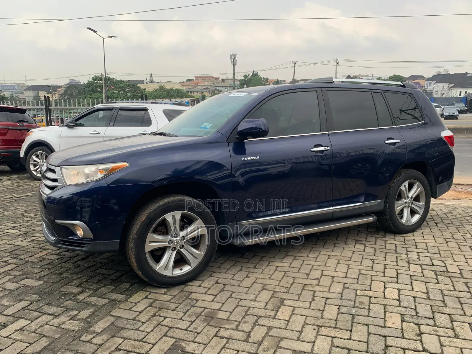 Toyota Highlander Limited 3.5L 2WD 2013 Blue