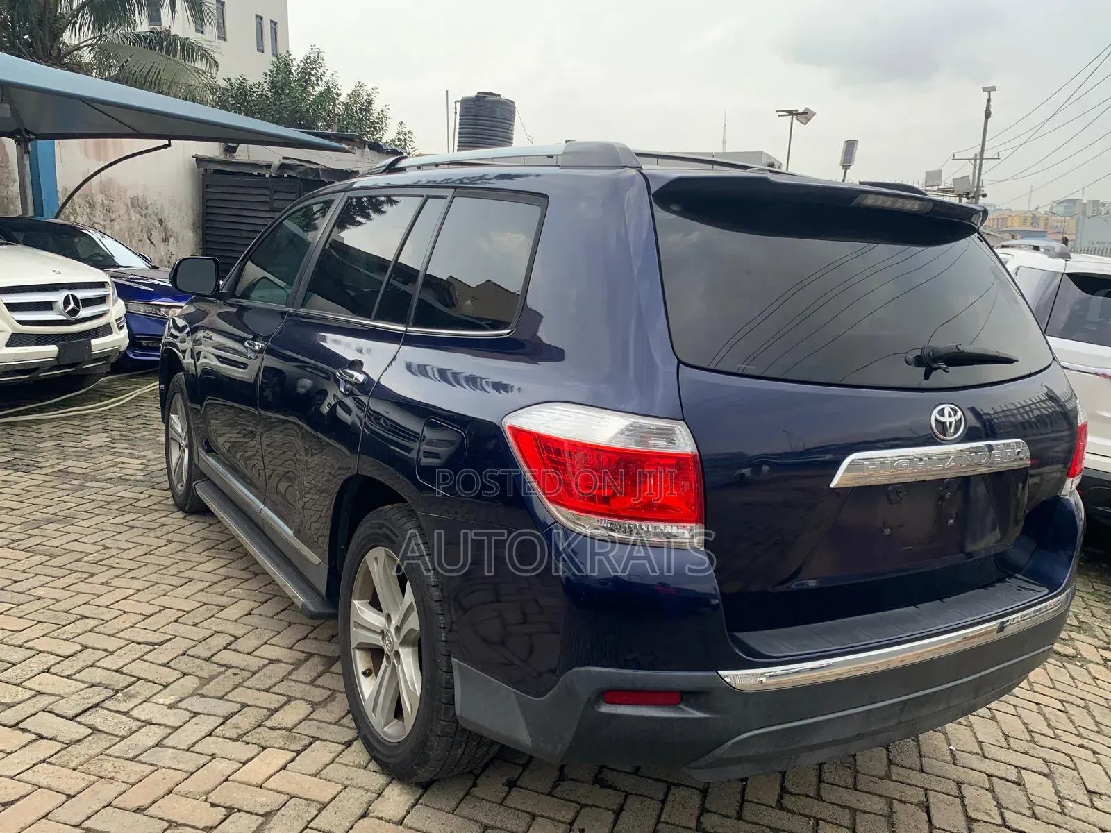Toyota Highlander Limited 3.5L 2WD 2013 Blue