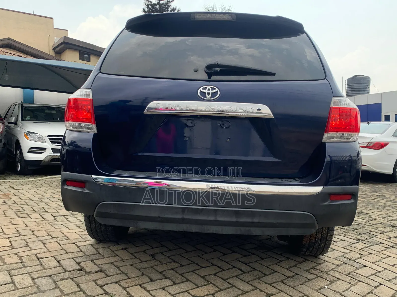Toyota Highlander Limited 3.5L 2WD 2013 Blue