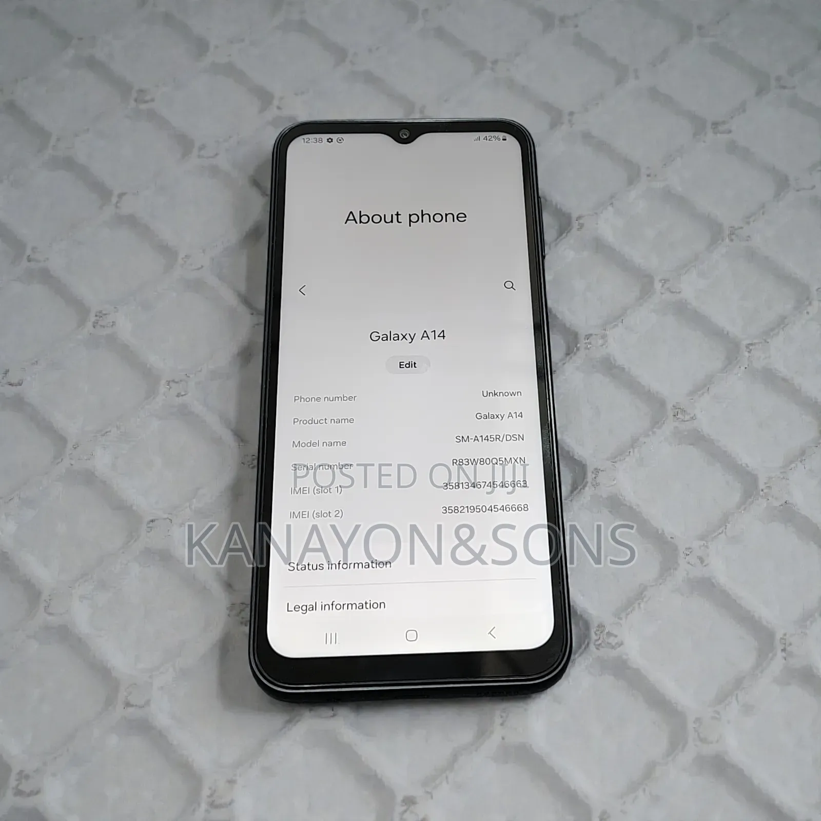 Samsung Galaxy A14 64 GB Black