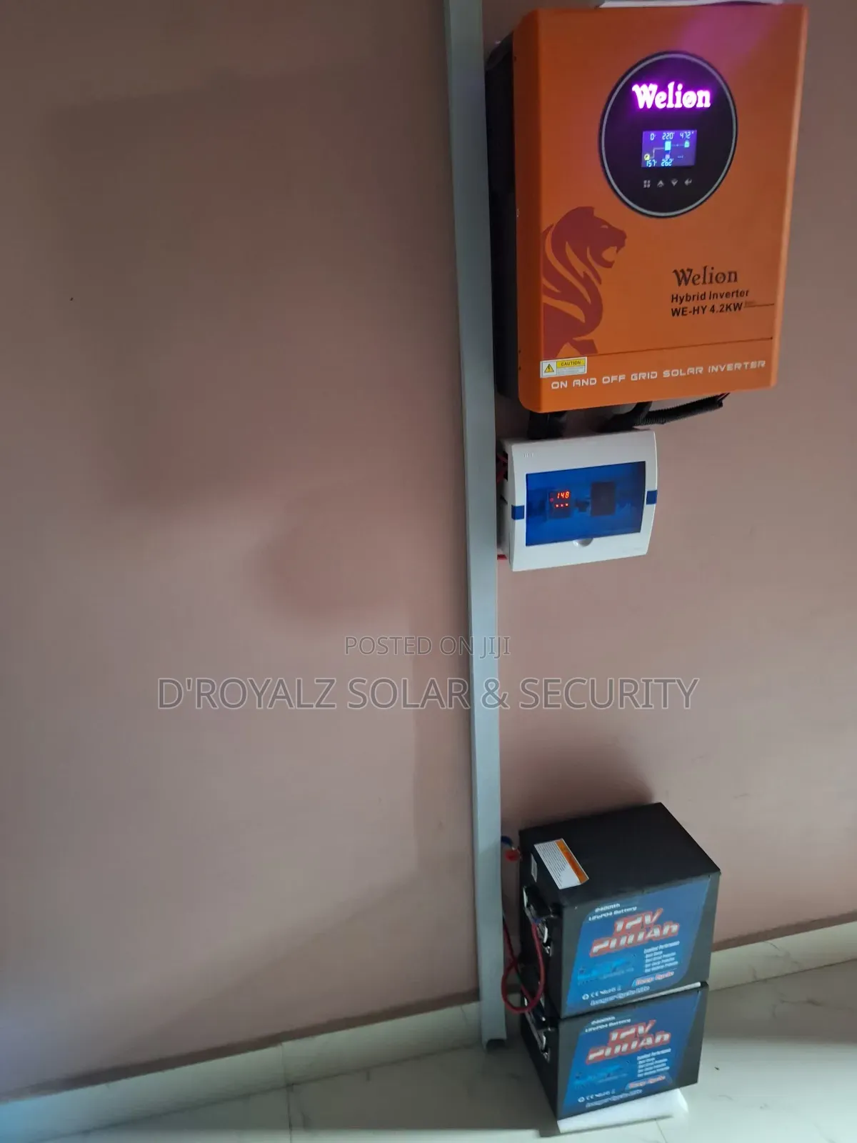 Complete Solar Inverter System – Reliable Home Office Power Backup