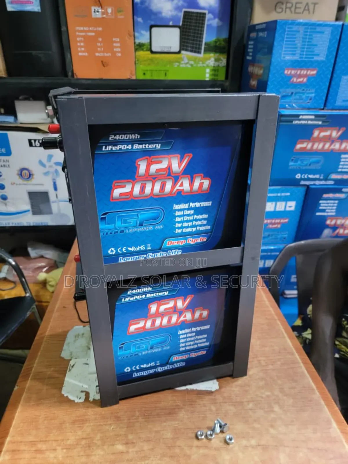 Complete Solar Inverter System – Reliable Home Office Power Backup