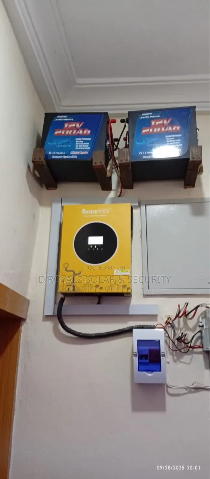 Complete Solar Inverter System – Reliable Home Office Power Backup