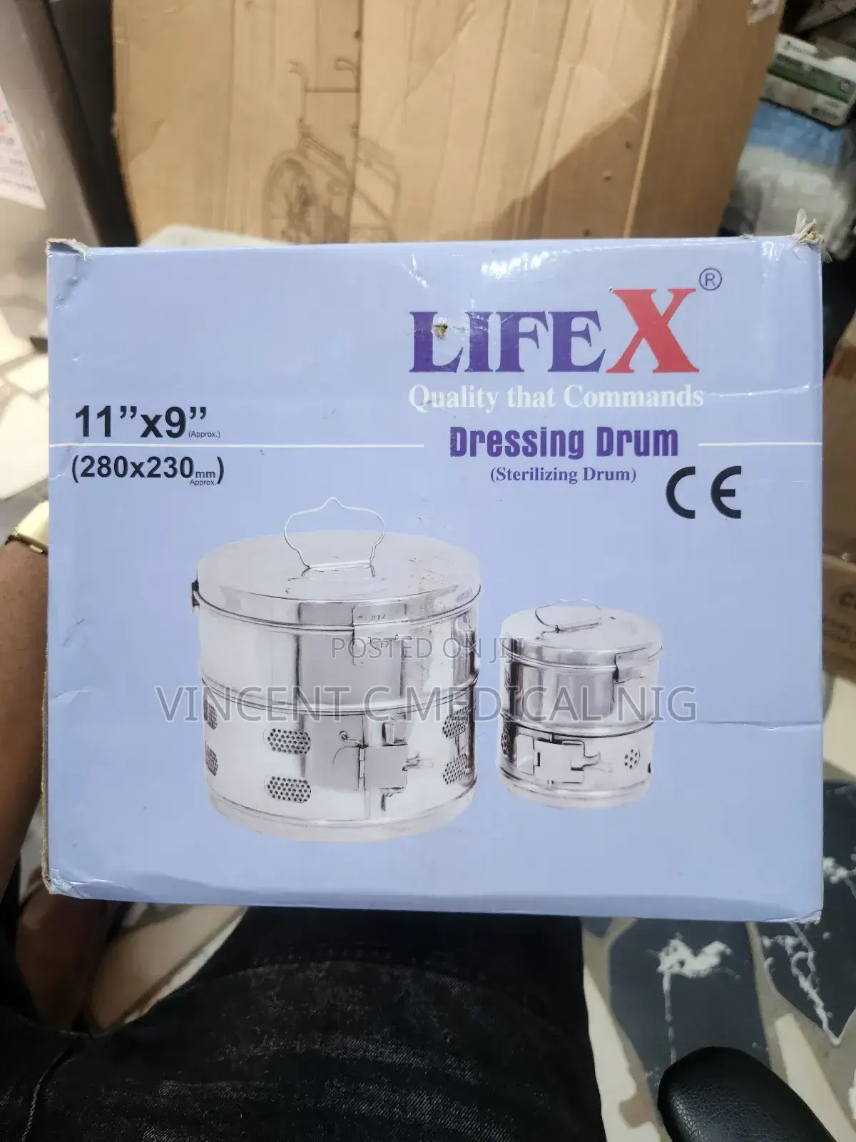 Set of Sterilizing Drum/Dressing Drum