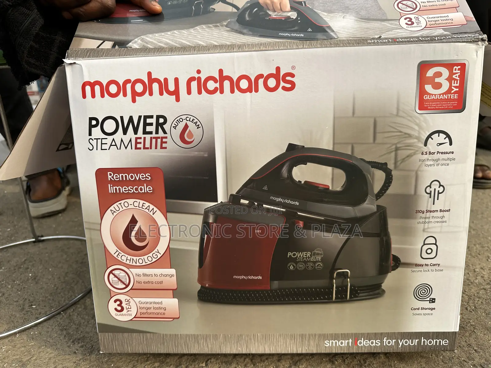 Morphy Richards Power Steam Elite – Professional 6.5 Bar Steam Station
