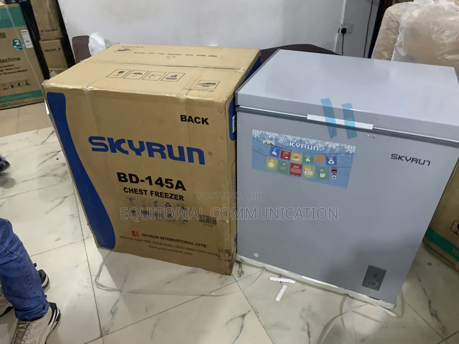 Skyrun Bd-145a Deep Freezer – Efficient Durable