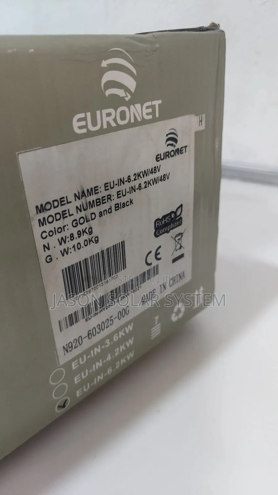 Euronet 6.2kva Hybrid Inverter