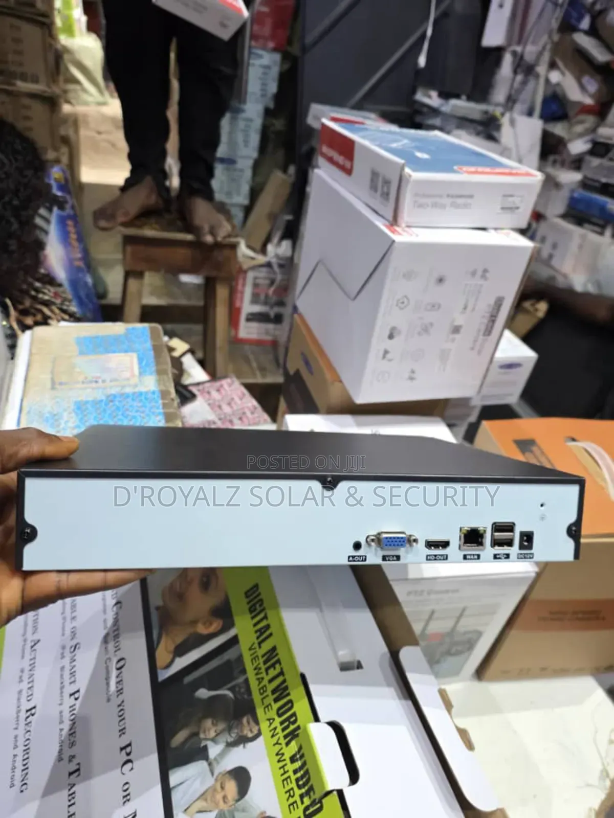 Polyvision CCTV Camera 4 Channels DVR 1080n + 2 Indoor + 2 Outdoor