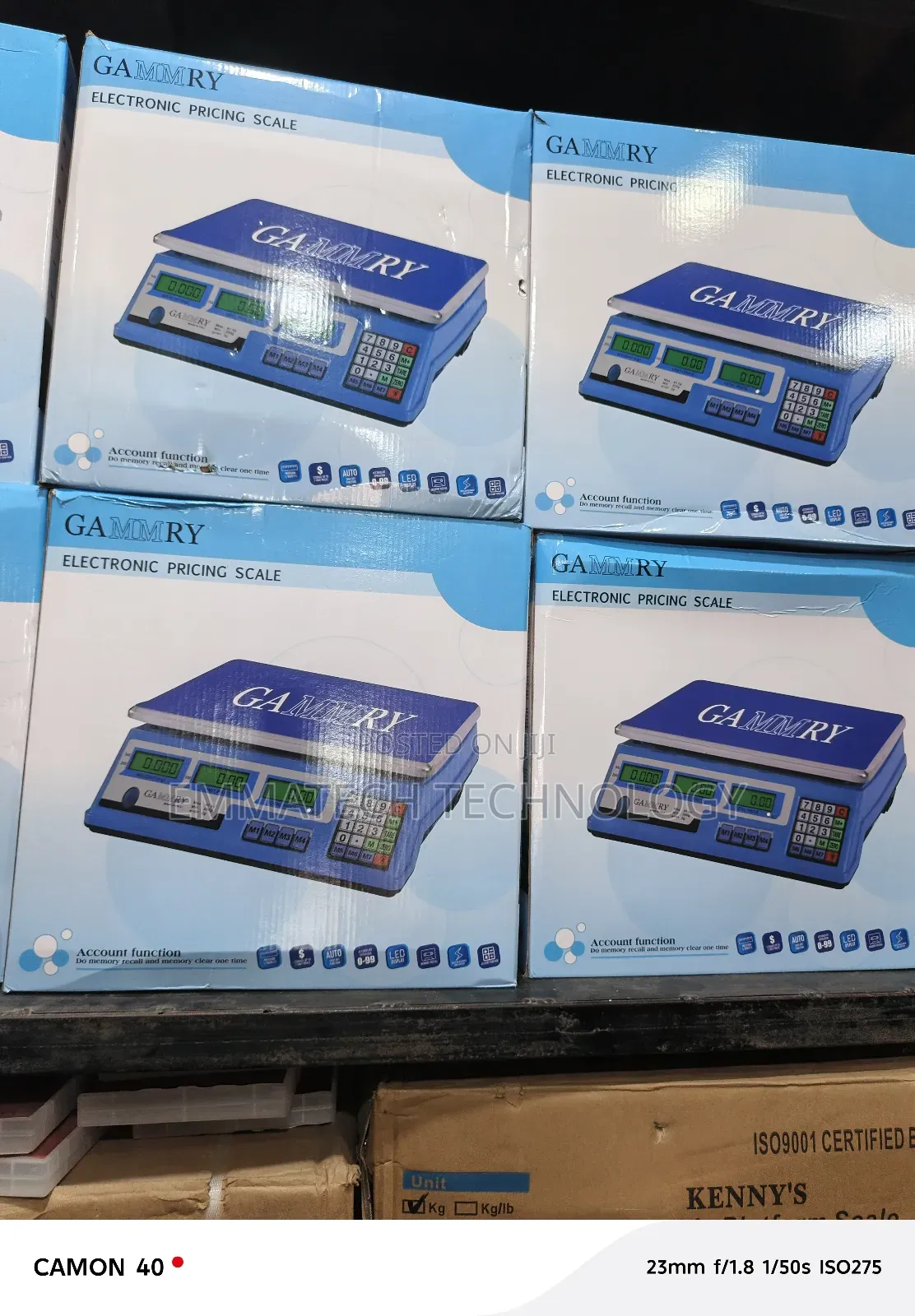 Gammry 40kg Digital Scale