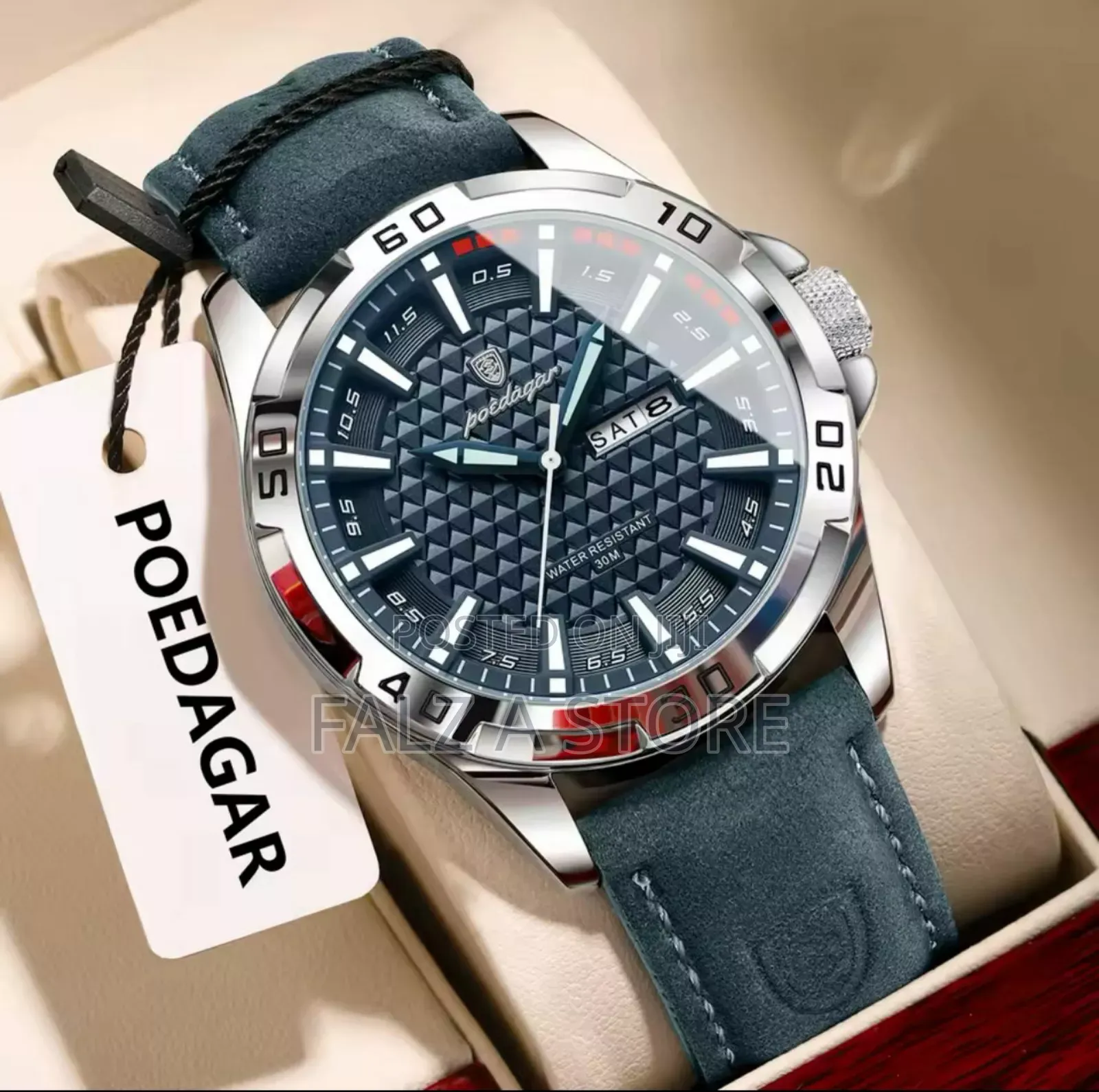 Podegar Leather Wristwatch