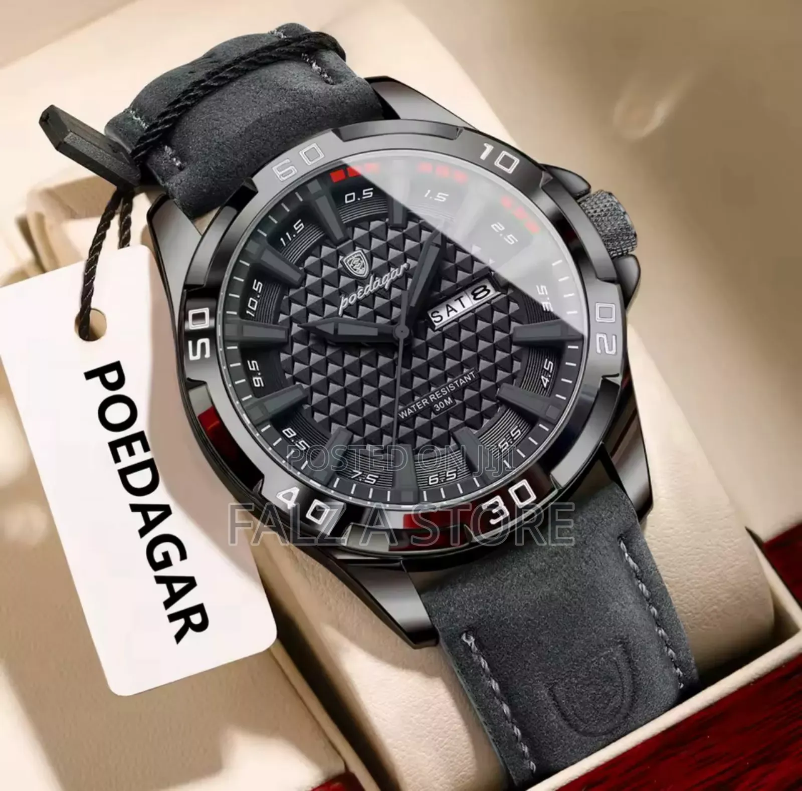 Podegar Leather Wristwatch