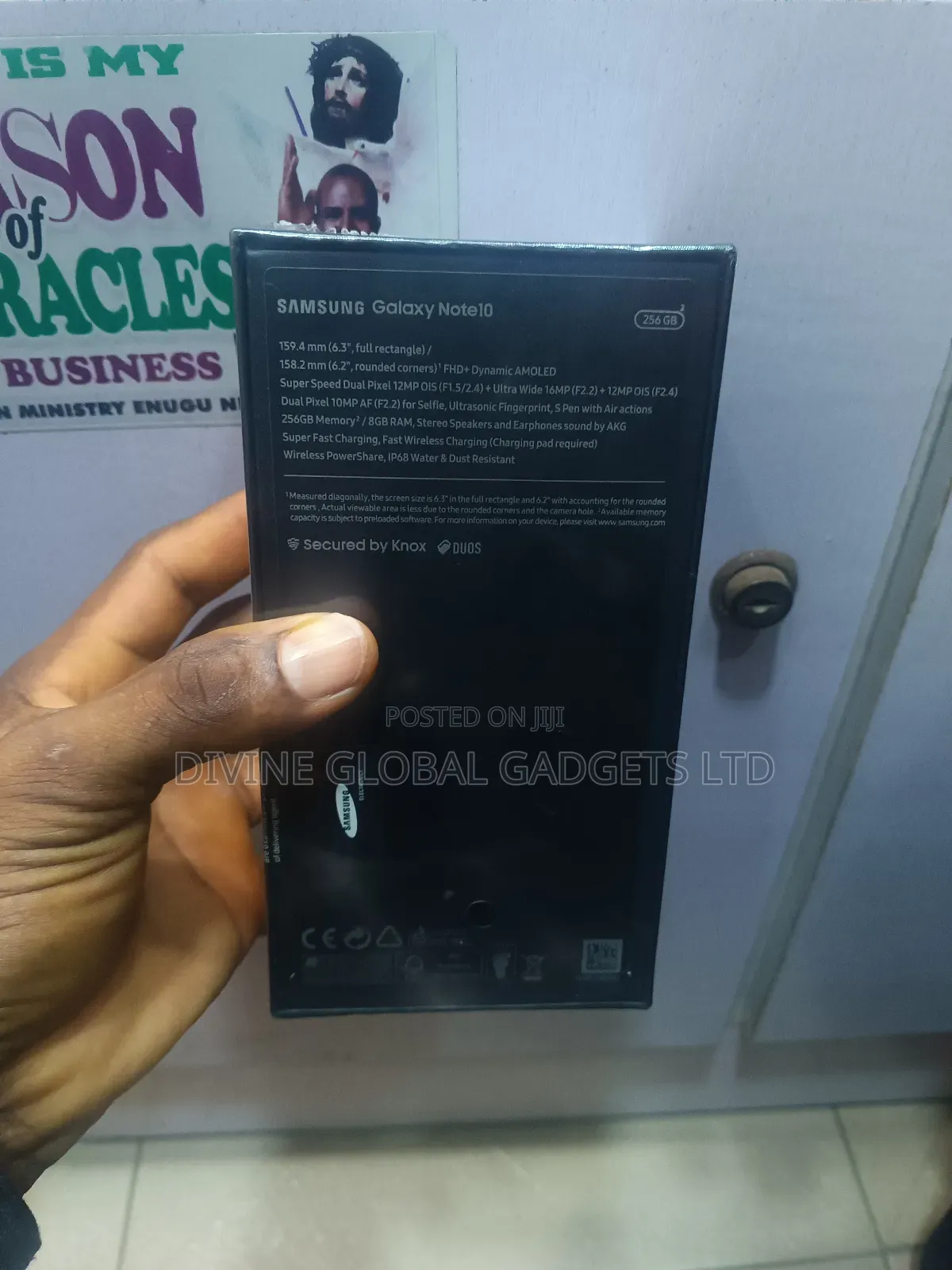 New Samsung Galaxy Note10 512 GB Black