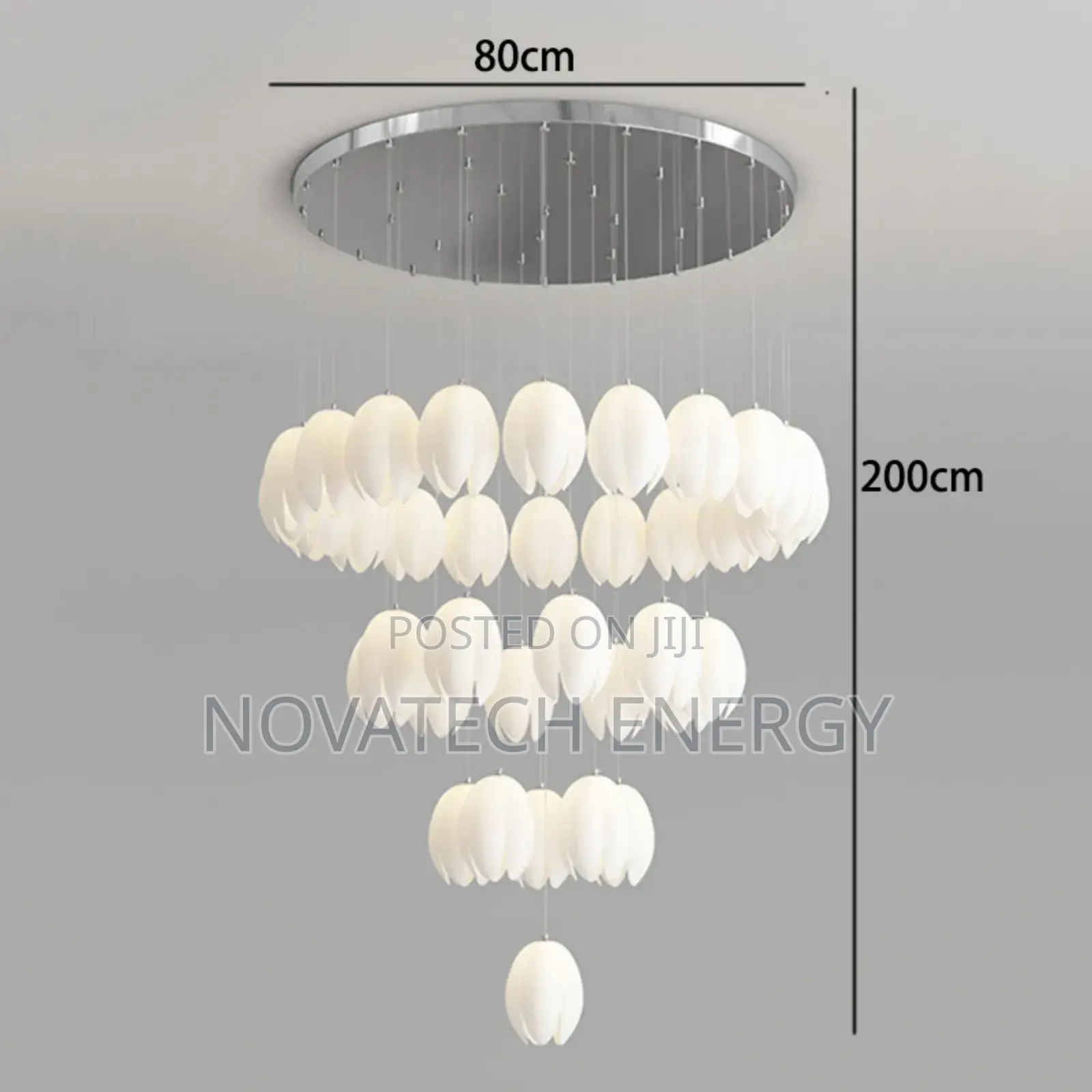 Flower Bloom Flush Dropping Chandelier Led Lights For Homes Etc