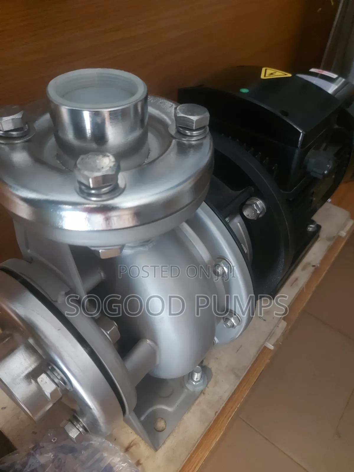 Fluidwell Centrifugal Stainless Surface Pump 4kw/5.5hp