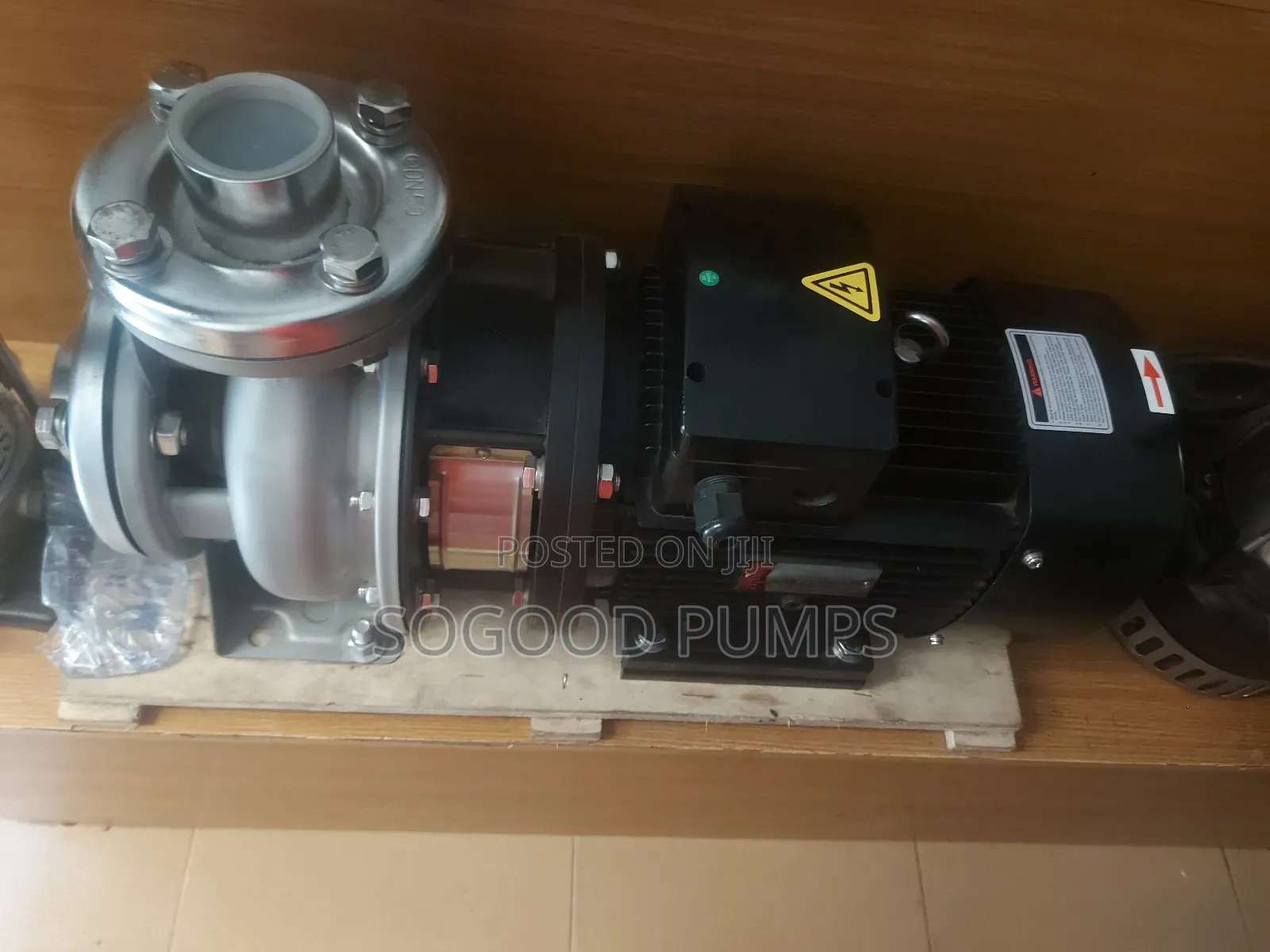 Fluidwell Centrifugal Stainless Surface Pump 4kw/5.5hp