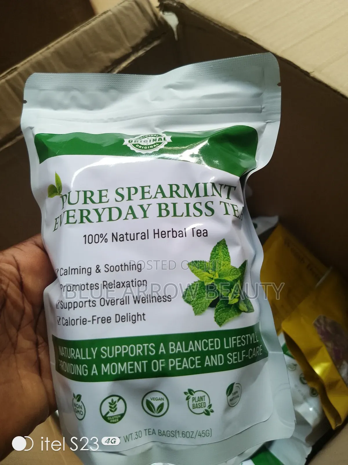 Pure Spearmint Everyday Bliss Tea
